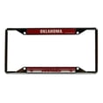 thumbnail image 1 of Oklahoma-Sooner's EZ View License Plate Frame - Designed for Upper or Lower Corner License Plate Tabs, 1 of 5
