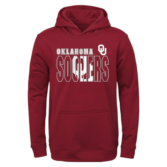 University of Oklahoma Toddler LS Fleece Hoodie 9K4T1FFB4 3T
