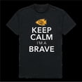 thumbnail image 1 of University of Ottawa Braves Keep Calm T-Shirt, Black - Large, 1 of 1
