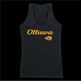 thumbnail image 1 of University of Ottawa Braves Script Tank Top, Black - Small, 1 of 1