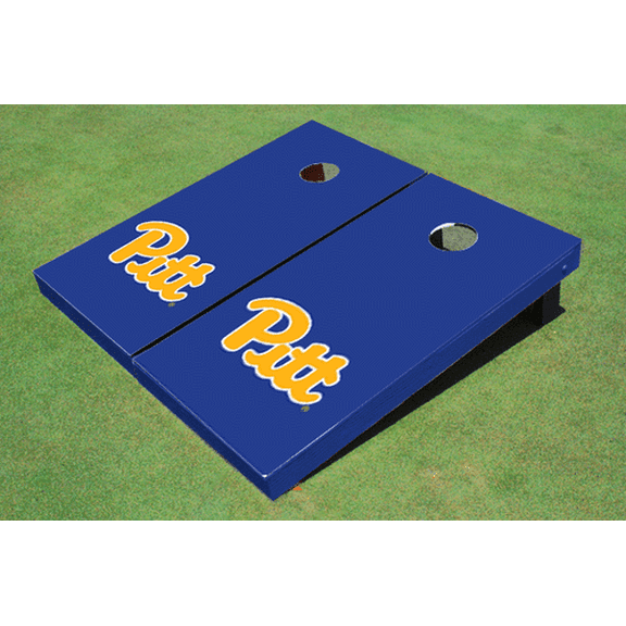 University of Pittsburgh Royal Matching Solid Cornhole Boards