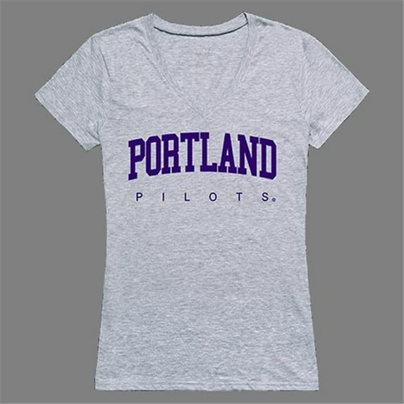 University of Portland Game Day Womens T-Shirt - Heather Grey, XX-Large
