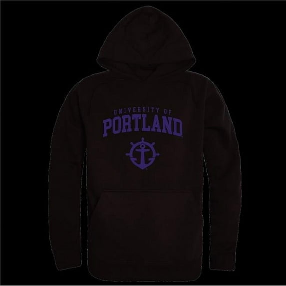 University of Portland Pilots Seal Hoodie, Black - Small