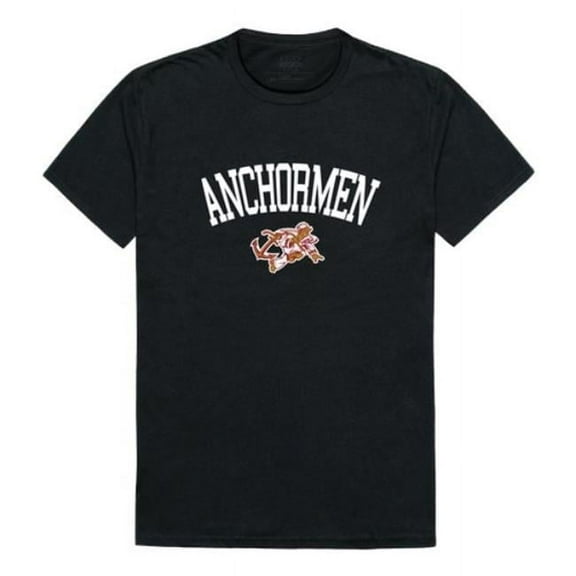 University of Rhode Island Anchormen Arch T-Shirt, Black - Medium