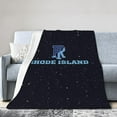 thumbnail image 1 of University of Rhode Island Fleece Blanket, Very Soft Microfiber Flannel Blanket for Couch Warm and Cozy for All Seasons, 1 of 5