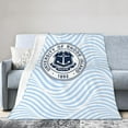 thumbnail image 1 of University of Rhode Island Logo Fleece Blanket, Very Soft Microfiber Flannel Blanket for Couch Warm and Cozy for All Seasons, 1 of 6