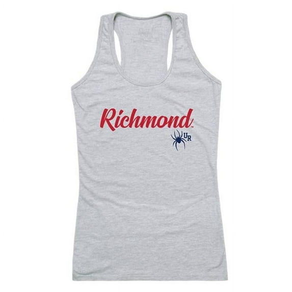 University of Richmond Womens Script Tank Top, Heather Gray - 2XL