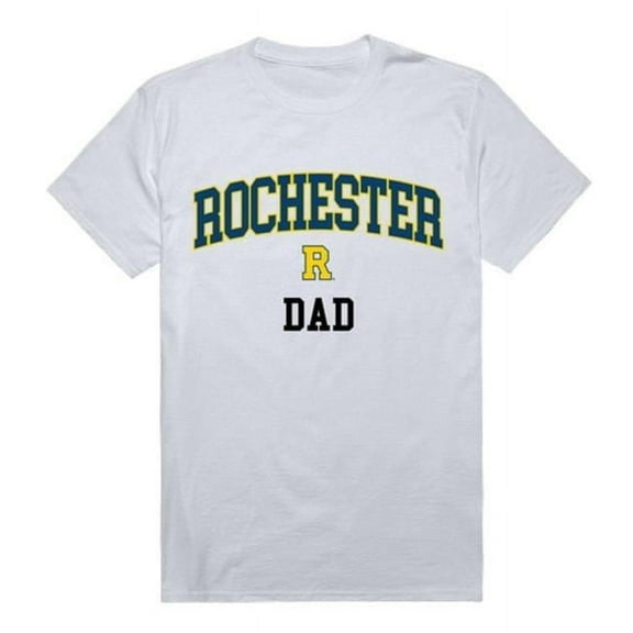 University of Rochester College Dad T-Shirt, White - Medium