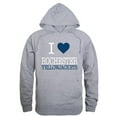 thumbnail image 1 of University of Rochester I Love Hoodie, Heather Grey - Extra Large, 1 of 1