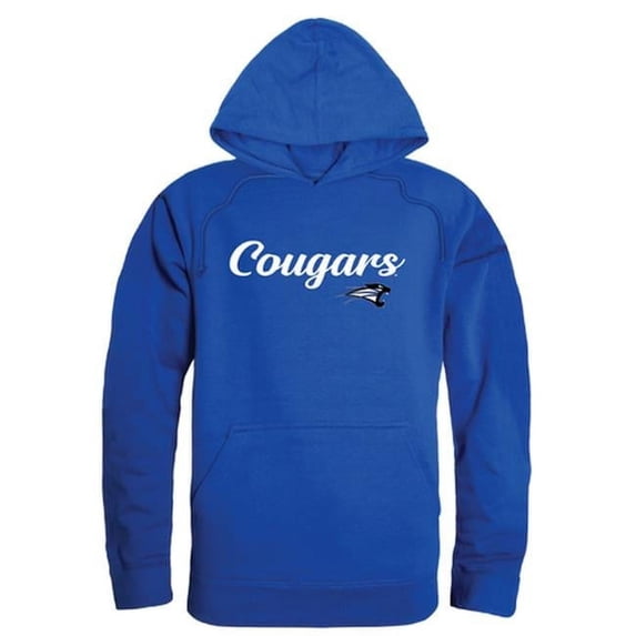 University of Saint Francis Cougars Script Hoodie, Royal - Medium