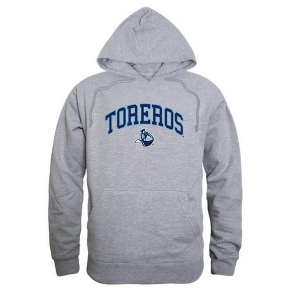 University of San Diego Campus Hoodie, Heather Grey - Small