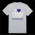 thumbnail image 1 of University of Sioux Falls Cougars I Love T-Shirt, Heather Grey - Large, 1 of 1