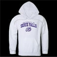 thumbnail image 1 of University of Sioux Falls Cougars Seal Hoodie, White - Medium, 1 of 1
