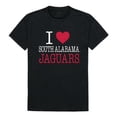 thumbnail image 1 of University of South Alabama I Love T-Shirt, Black - 2XL, 1 of 1