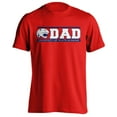 thumbnail image 1 of University of South Alabama Jaguars Dad Proud Parent Short Sleeve T-Shirt, 1 of 4