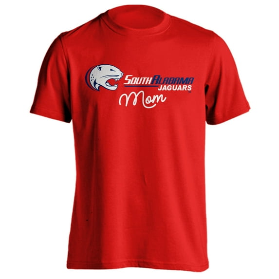University of South Alabama Jaguars Mom Proud Parent Short Sleeve T-Shirt