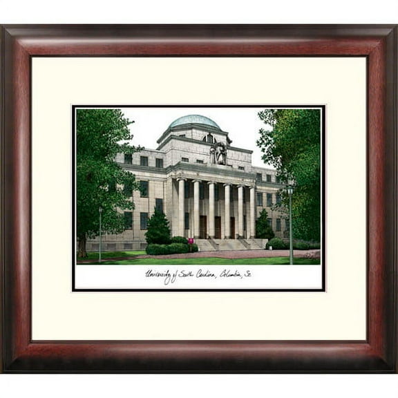 University of South Carolina Alumnus Framed Lithograph