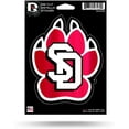 thumbnail image 1 of University of South Dakota Coyotes 5 Inch Sticker Decal Metallic Shimmer Design Flat Vinyl, 1 of 1