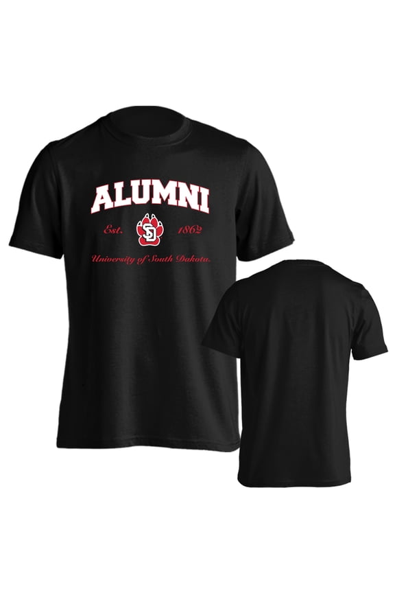 University of South Dakota Coyotes Alumni Proud Graduate Short Sleeve T-Shirt