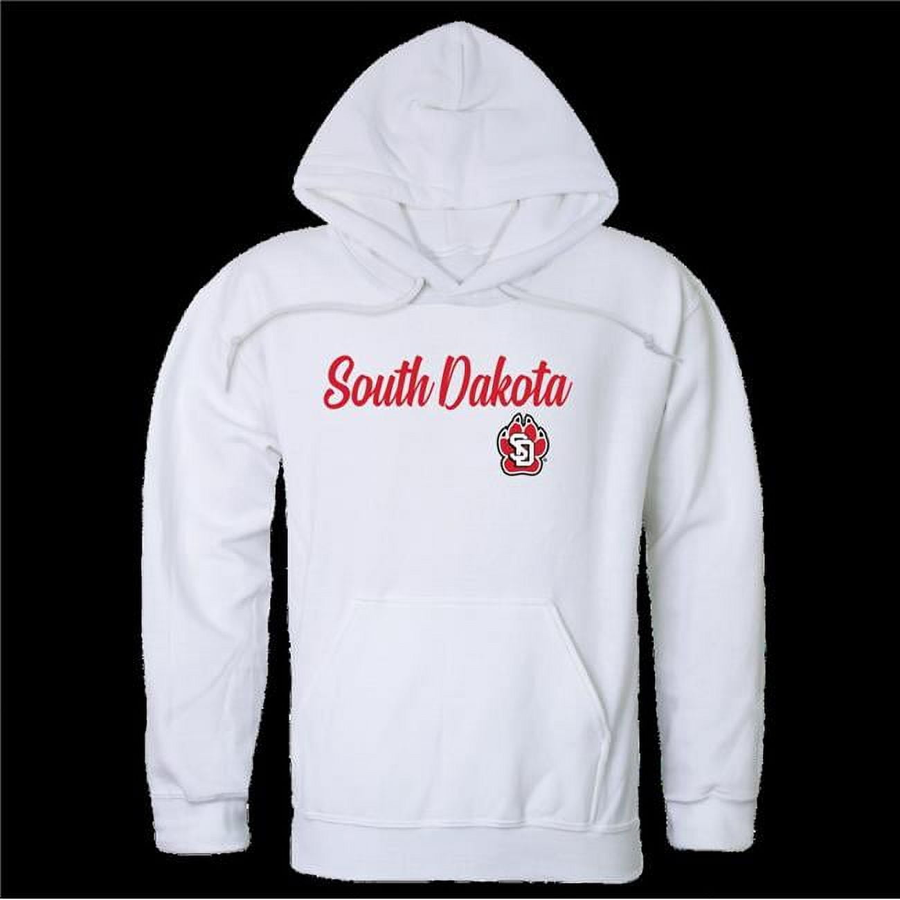South Dakota State University Official Football Hoodie - Unisex Adult Pullover Hoodie, 50/50 Cotton/Polyester