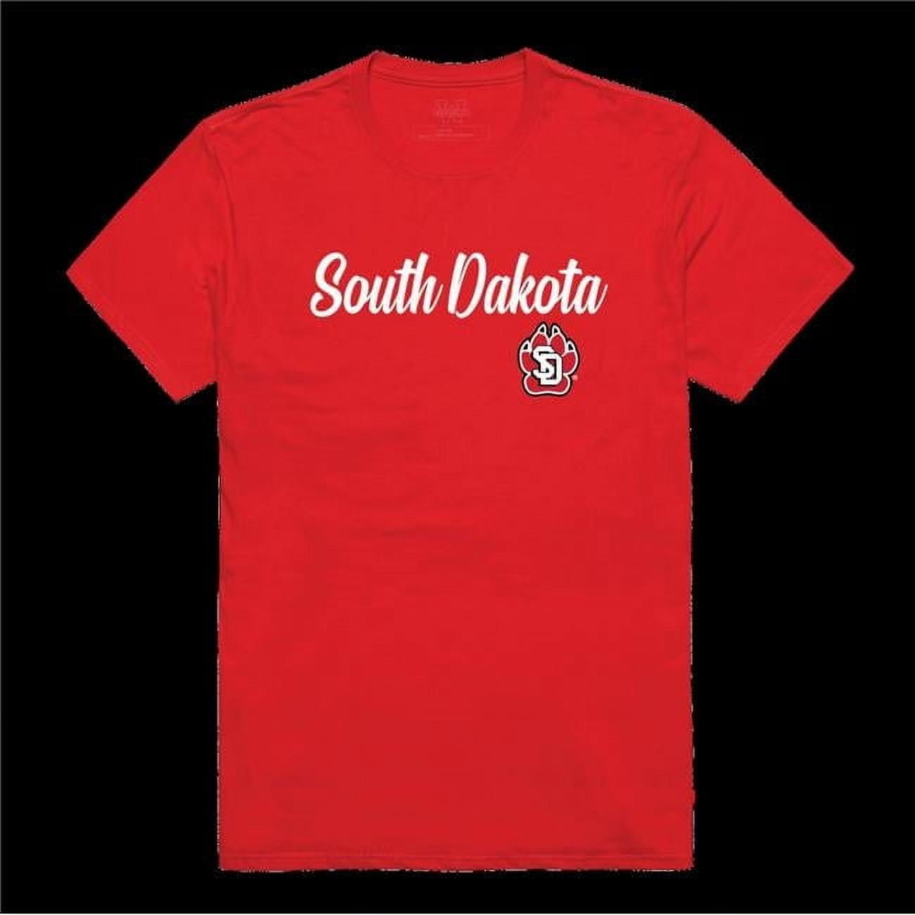 Go Yotes Script University of South Dakota Coyotes Script T-Shirt, Red - Medium ...