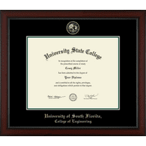 University of South Florida College of Engineering Diploma Frame, Document Size 14" x 11"