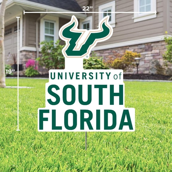 University of South Florida Main Mark Lawn Sign