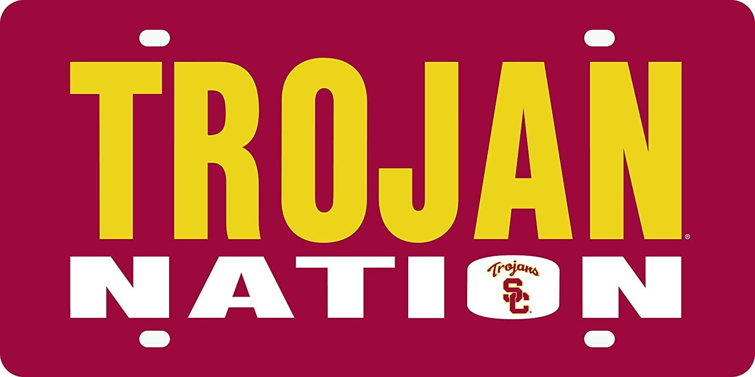 University of Southern California Trojans USC Premium Laser Cut Tag