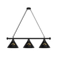 thumbnail image 1 of University of Southern Mississippi 3 Shade Billiard Light with Black Fixture, 1 of 5