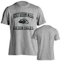 University of Southern Mississippi Golden Eagles Distressed Retro Short Sleeve T-Shirt
