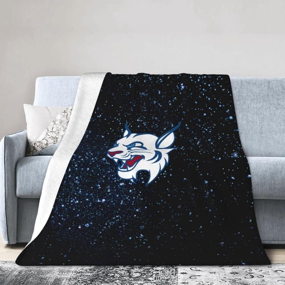 University of St Thomas Fleece Blanket, Very Soft Microfiber Flannel Blanket for Couch Warm and Cozy for All Seasons