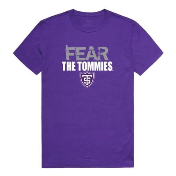 University of St. Thomas Tommies Fear College T-Shirt, Purple - Small