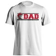thumbnail image 1 of University of Tampa Spartans Dad Proud Parent Short Sleeve T-Shirt, 1 of 4