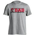thumbnail image 1 of University of Tampa Spartans Dad Proud Parent Short Sleeve T-Shirt, 1 of 4