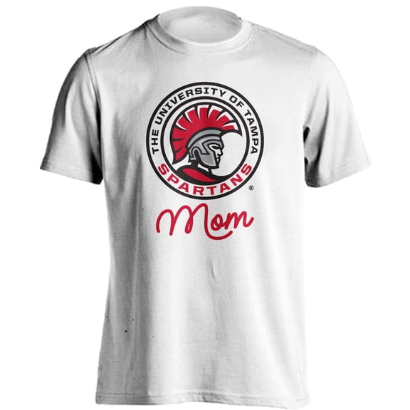 University of Tampa Spartans Mom Proud Parent Short Sleeve T-Shirt