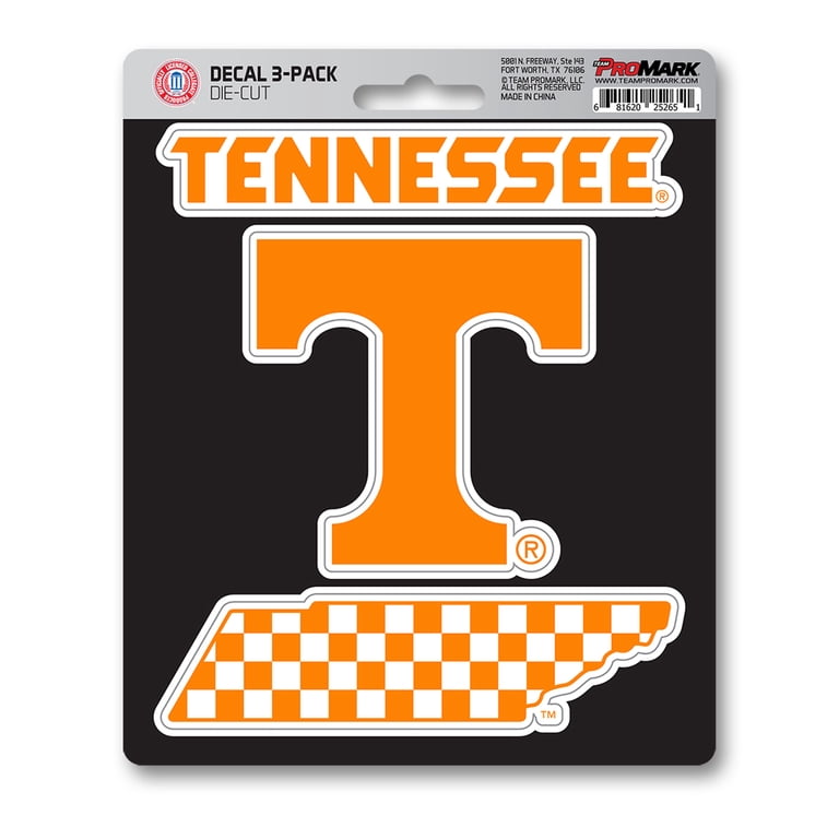 University Of Tennessee Decals Tennessee Sticker University Of Vinyl