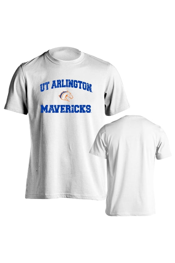 University of Texas - Arlington Mavericks FSU Distressed Retro Short Sleeve T-Shirt