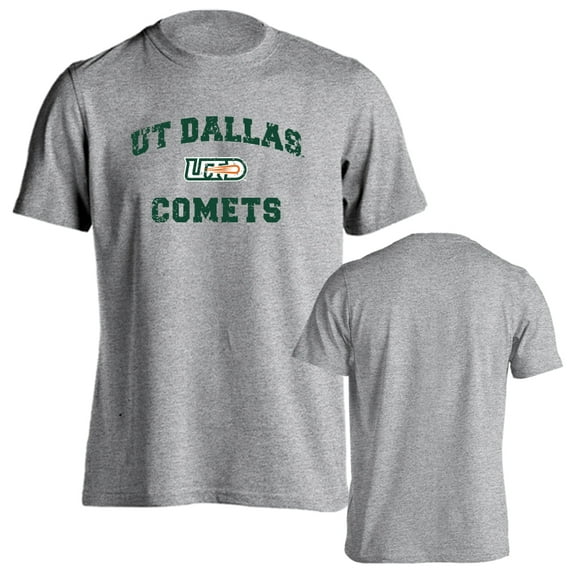 University of Texas - Dallas Comets FSU Distressed Retro Short Sleeve T-Shirt