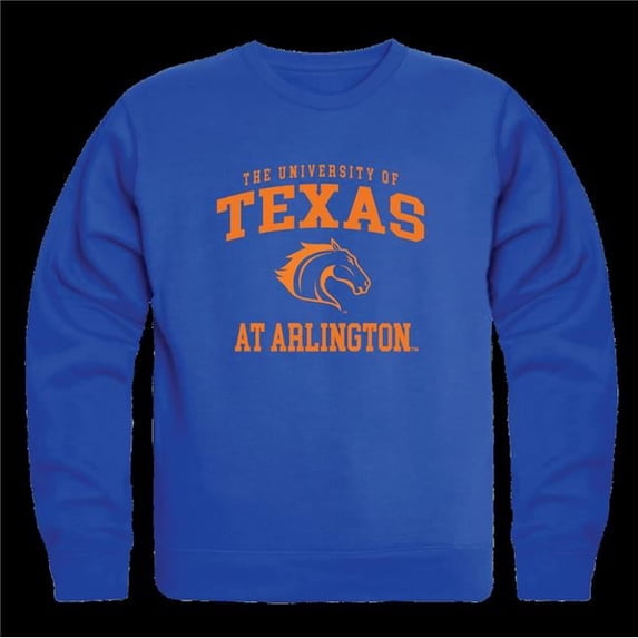 University of Texas at Arlington Mavericks Seal Crewneck Sweatshirt, Royal - Medium