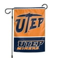 thumbnail image 1 of University of Texas at El Paso Miners NCAA Garden Flag Double Sided 12.5" x 18", 1 of 2