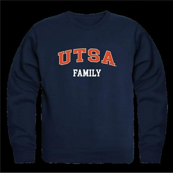 University of Texas at San Antonio Roadrunners Family Crewneck Sweatshirt, Navy - Extra Large