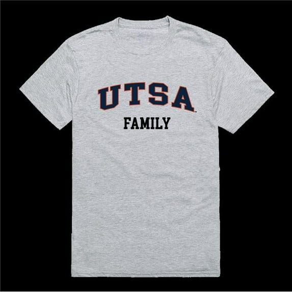 University of Texas at San Antonio Roadrunners Family T-Shirt, Heather Grey - Extra Large