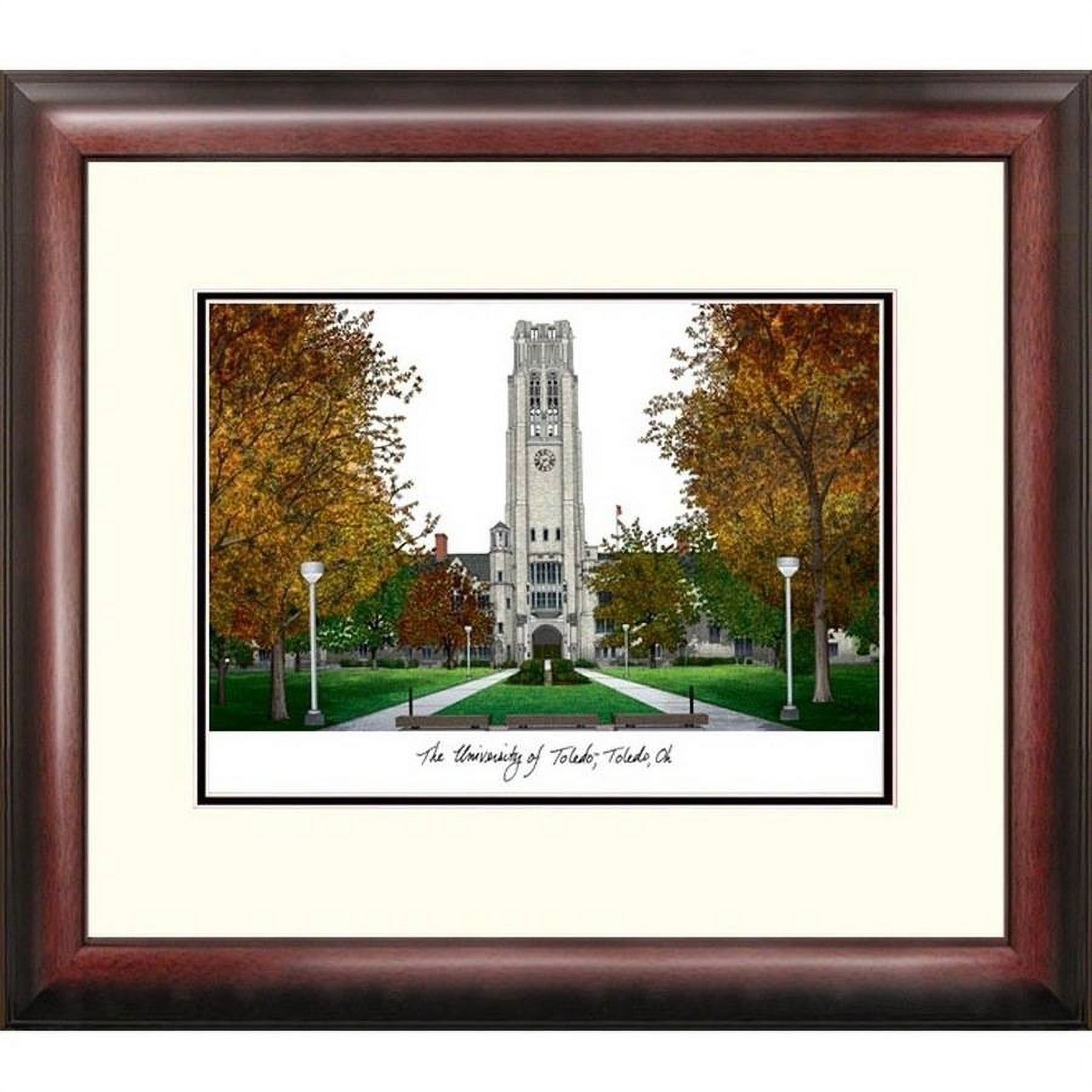 University of Toledo Alumnus Framed Lithograph