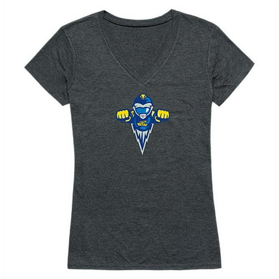 University of Toledo Cinder T-Shirt for Women, Heather Charcoal - Medium