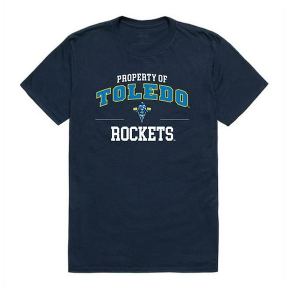 University of Toledo Men Property T-Shirt, Navy - Large