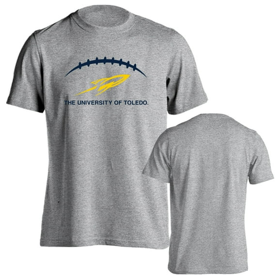 University of Toledo Rockets Football Laces Out Logo T-Shirt