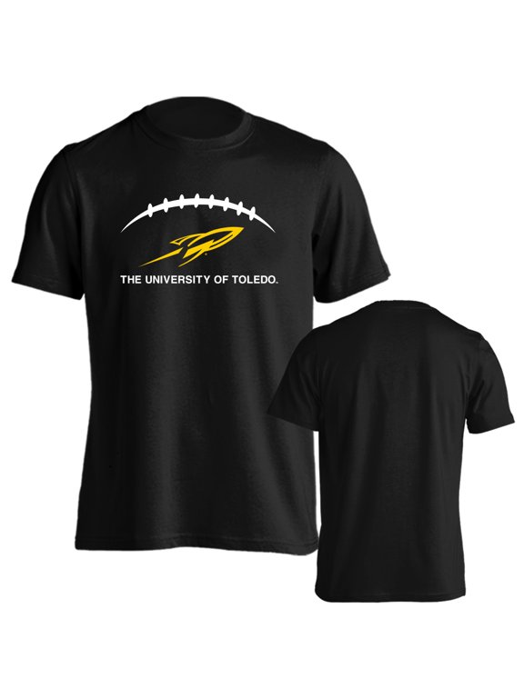 University of Toledo Rockets Football Laces Out Logo T-Shirt