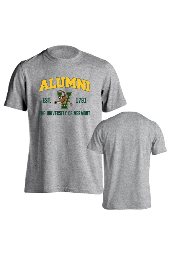 University of Vermont Catamounts Alumni Proud Graduate Short Sleeve T-Shirt