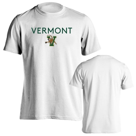 University of Vermont Catamounts Classic Arch with Mascot Short Sleeve T-Shirt