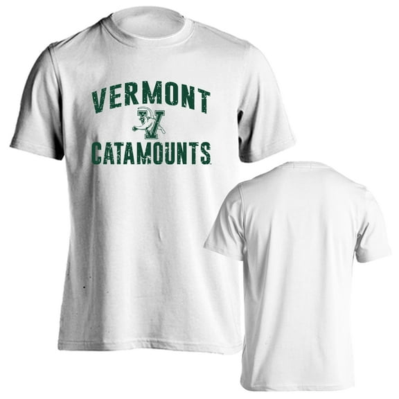 University of Vermont Catamounts Distressed Retro Short Sleeve T-Shirt